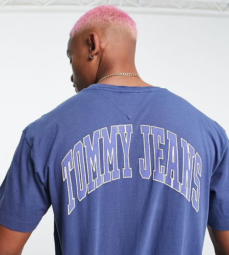 Exclusivité - - Collegiate Capsule - T-shirt décontracté en coton biologique avec logo au dos - Tommy Jeans - Modalova