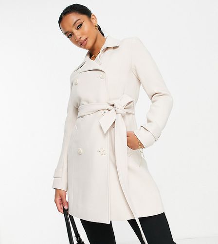 Trench-coat d'épaisseur moyenne avec ceinture - Vison - Forever New Petite - Modalova