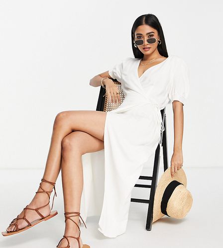 Exclusivité - Robe d'été portefeuille pour la plage - Fashion Union - Modalova