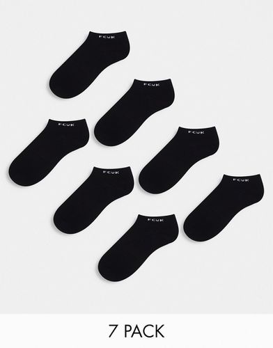 FCUK - Lot de 7 paires de chaussettes de sport - French Connection - Modalova