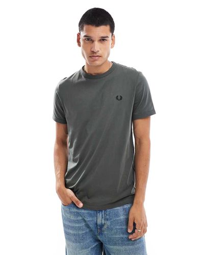 T-shirt à bords contrastants - kaki - Fred Perry - Modalova