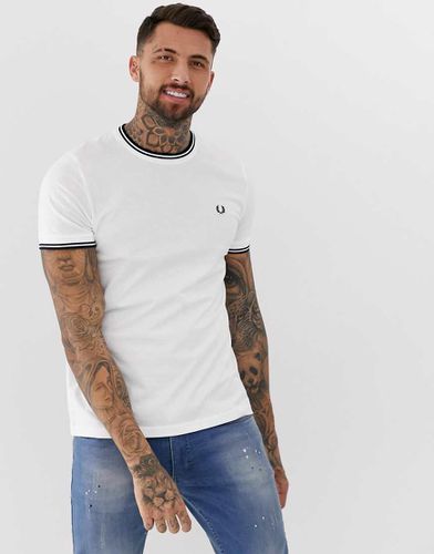 T-shirt à double liseré - Fred Perry - Modalova