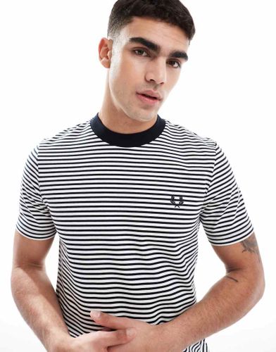 T-shirt  fines rayures - et blanc - Fred Perry - Modalova