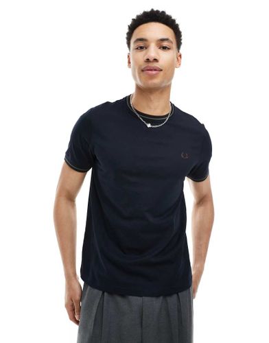 T-shirt avec bordures  double rayure - Fred Perry - Modalova