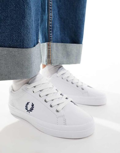 Lottie - Baskets texturées en cuir - Fred Perry - Modalova