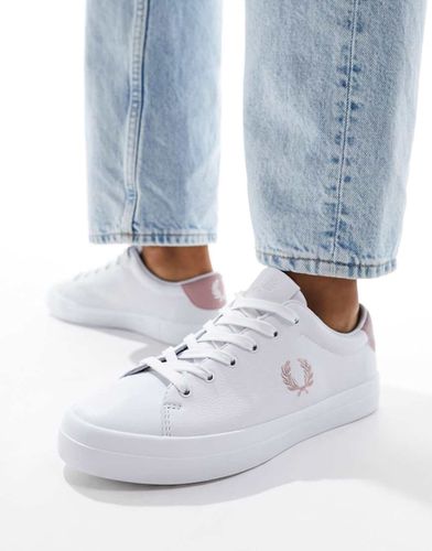 Lottie - Baskets texturées en cuir - Fred Perry - Modalova