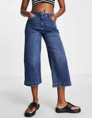 Jean confortable stretch style jupe culotte - moyen - French Connection - Modalova