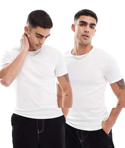 G-Star - Lot de 2 t-shirts classiques - Gstar - Modalova