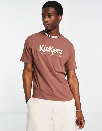 Kickers - T-shirt à logo - Marron - Kickers - Modalova