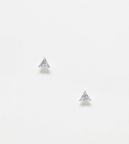 Clous d'oreilles triangle 5 mm en argent massif - Kingsley Ryan - Modalova