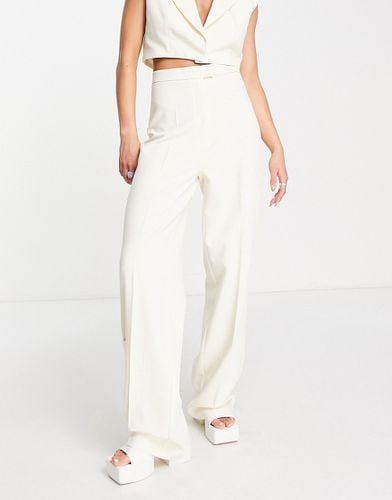 The Brand - Pantalon d'ensemble ample à taille haute - Crème - Kyo - Modalova