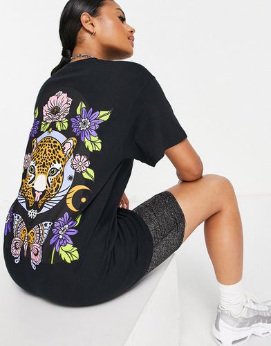 HNR LDN - T-shirt oversize avec imprimé tigre au dos - Honour - Modalova