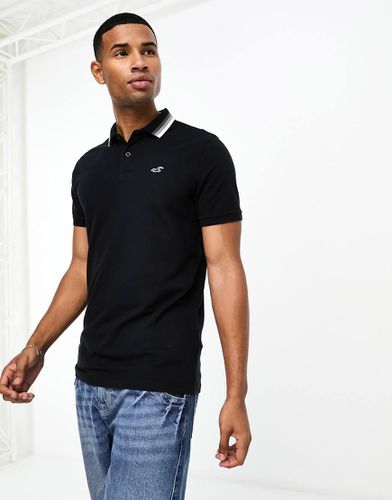 Hollister - Polo à liserés - Noir - Hollister - Modalova