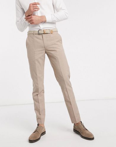 Pantalon de costume slim uni - Harry Brown - Modalova