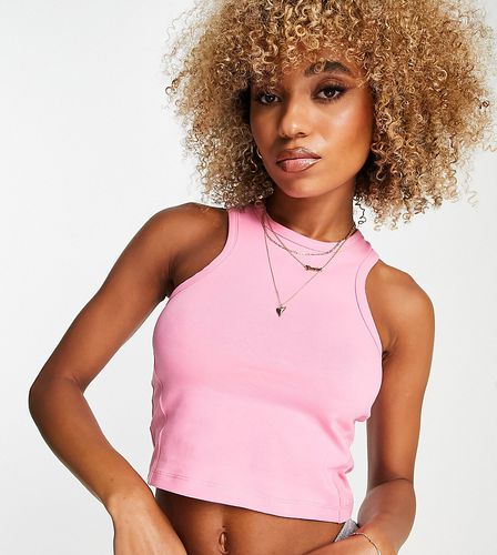 Crop top à dos nageur et coutures apparentes - Hiit - Modalova