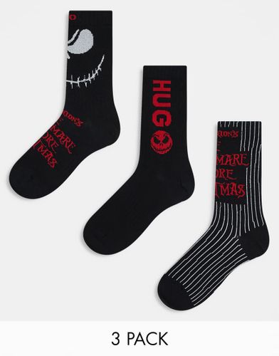 HUGO - Bodywear - Lot de 3 paires de chaussettes L'Étrange Noël de monsieur Jack - Boss Bodywear - Modalova