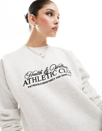 X Perrie Sian - Athletic Club - Sweat oversize d'ensemble - In The Style - Modalova