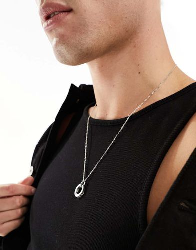 Collier en acier inoxydable avec pendentif hyalus - Icon Brand - Modalova