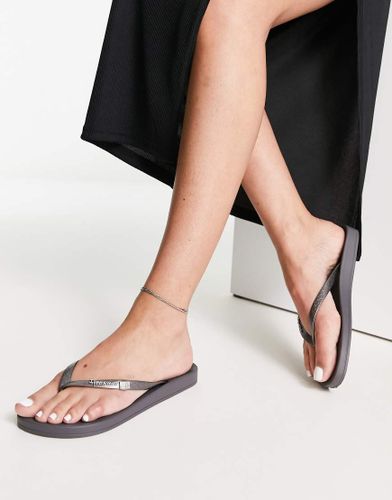 Brazil - Tongs anatomiques - Graphite - Ipanema - Modalova
