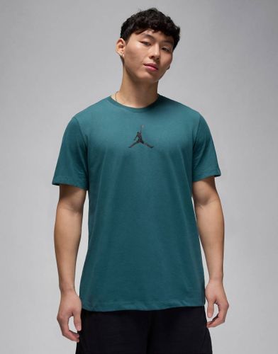 T-shirt avec logo Jumpman au centre en tissu Dri-FIT - foncé - Jordan - Modalova