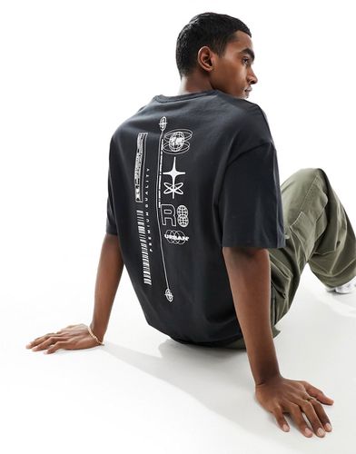 T-shirt oversize avec imprimé urbain au dos - Jack & Jones - Modalova