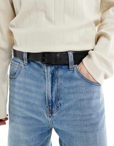 Ceinture en cuir contrecollé - Jack & Jones - Modalova