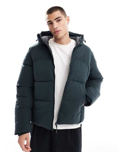 Doudoune oversize coupe carrée - forêt - Jack & Jones - Modalova