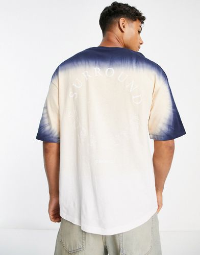 Originals - T-shirt oversize avec imprimé dégradé au dos - Jack & Jones - Modalova