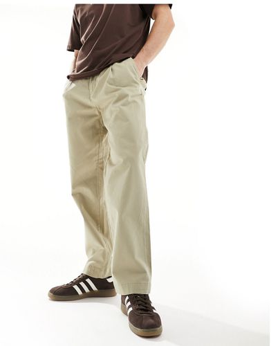 Pantalon chino ample à taille élastique - Beige - Jack & Jones - Modalova
