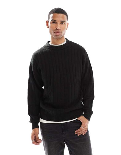 Pull oversize à larges côtes - Jack & Jones - Modalova