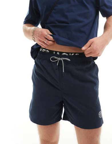 Short de bain à double ceinture - Jack & Jones - Modalova