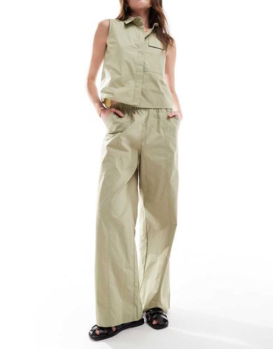 Pantalon d'ensemble ample - sauge - Jdy - Modalova