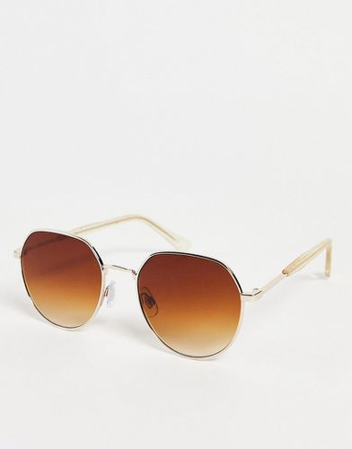 Lunettes de soleil rondes oversize - Jeepers Peepers - Modalova