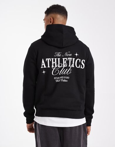 Sweat  capuche imprim au dos - Jj Rebel - Modalova