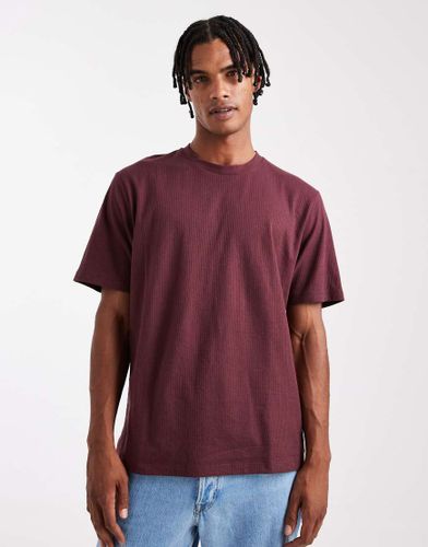 T-shirt ctel - Bordeaux - Jj Rebel - Modalova