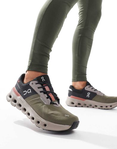 ON - Cloudrunner 2 - Baskets de course imperméables - Olive et - On Running - Modalova