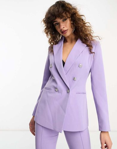 Blazer d'ensemble ajusté - Lilas - Only - Modalova