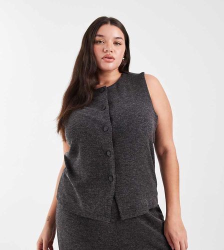 Gilet de tailleur d'ensemble  col montant - fonc - Only Curve - Modalova