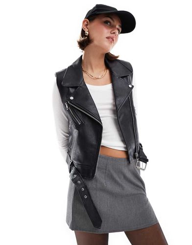 ONLY - Gilet en similicuir - Noir - Only - Modalova