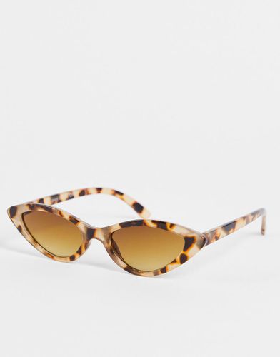 Lunettes de soleil yeux de chat - écaille de tortue - Only - Modalova