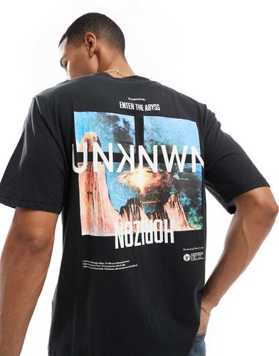 T-shirt décontracté avec imprimé au dos - Only & Sons - Modalova