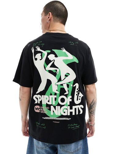 T-shirt ultra oversize avec imprimé Spirit au dos - Only & Sons - Modalova