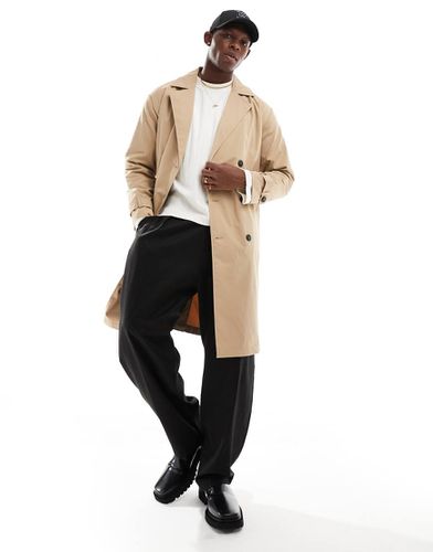 Trench-coat à épaules tombantes - Beige - Only & Sons - Modalova