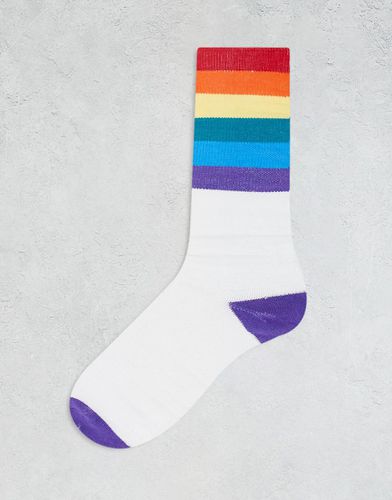 Rainbow Road - Chaussettes de snowboard - Multicolore - Oosc - Modalova