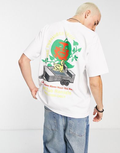 T-shirt avec imprimé Forbidden Fruit au dos - Obey - Modalova