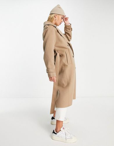 Trench-coat en laine mélangée - Beige - Other Stories - Modalova