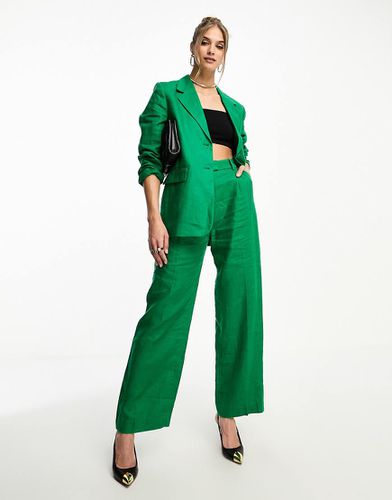 Pantalon d'ensemble en lin - Other Stories - Modalova