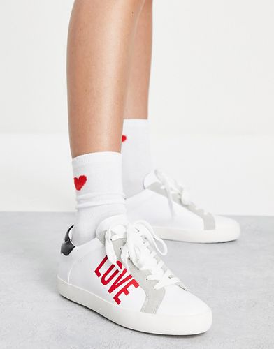 Free Love - Baskets à logo - Love Moschino - Modalova