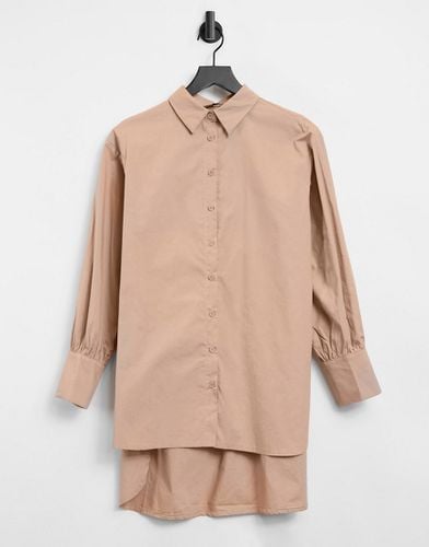 Chemise oversize - Taupe - Love & Other Things - Modalova