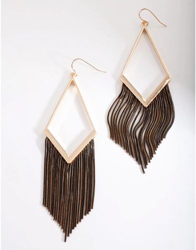 Boucles d'oreilles avec pampilles chanes - Dor - Lovisa - Modalova